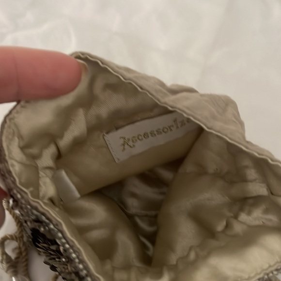 Art Deco sequence drawstring pouch - Picture 4 of 8